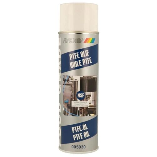 Lubrifiant Ptfe Alimentaire Certifie Nsf-H1 Aerosol 500ml Motip