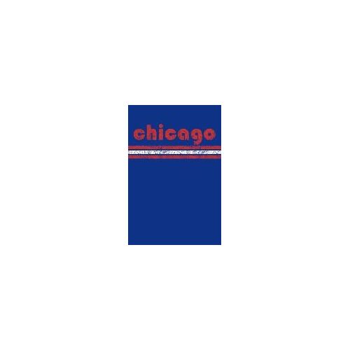 Chicago: Illinois Notebook Journal Planner Retro Vintage Weathered 90 Pages