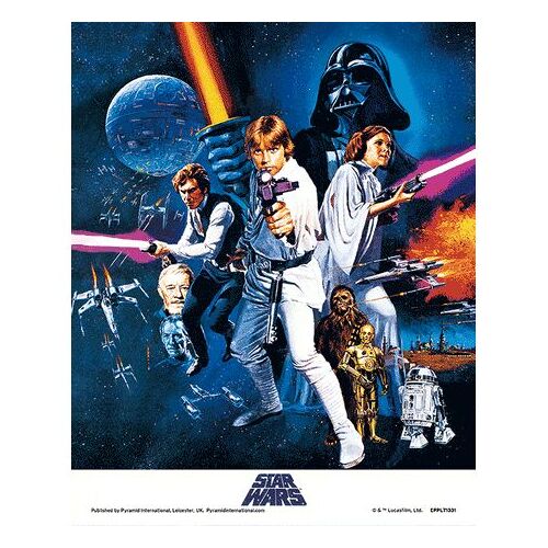 Star Wars - A New Hope 3d - 20,3x25,4cm - Affiche / Poster - Envoi Roulé