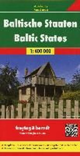 Baltische Staaten / Baltic States 1 : 400 000 Autokarte