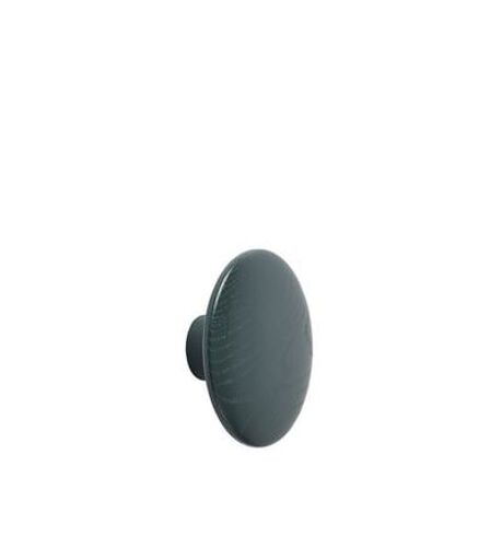 Muuto - Patère Dots Wood - M - vert foncé - Vert