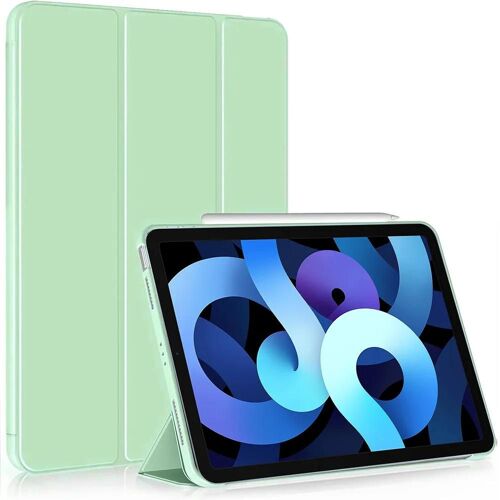 Coque Pour Ipad 10,2 Pouces (7/8/9ème Génération, 2019/2020/2021) - Protection Slim Avec Support - Vert - E.F.Connection