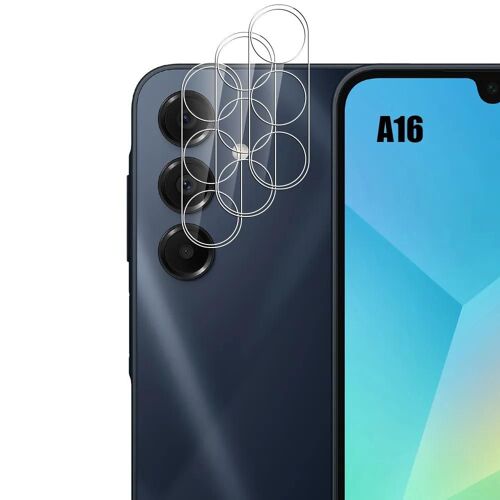 3 x Protection Objectif pour Samsung Galaxy A16 4G/5G, Verre Trempé Anti-Rayures Antichoc - E.F.Connection