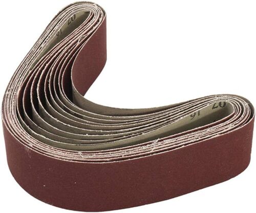 10Pcs 40 À 1000 Grains Ceintures De Ponçage 30Mm X 540Mm pour La Ponceuse d'angle Meuleuse Ceinture Attachement -#1000