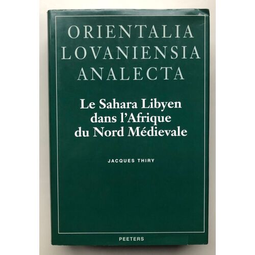 Le Sahara Lybien Dans L'afrique Du Nord Médiévale