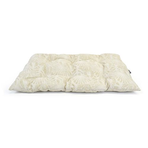 Matelas Bombé Pour Chien - Polyester Saygon Beige 55 X 90 Cm