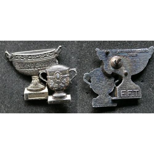 Pins Rolland Garros Arthus Bertrand 2 Coupes
