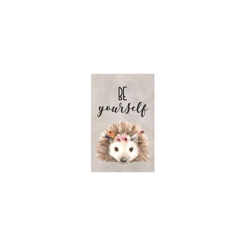 Be Yourself: Woodland Hedgehog Dot Grid Journal