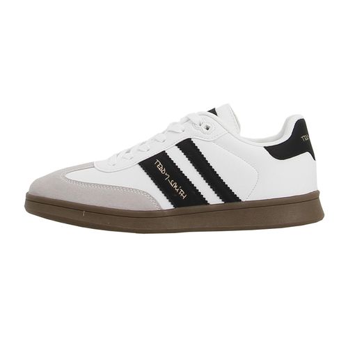 Chaussures Basses Cuir Ou Simili Teddy Smith Chaussures Blanc