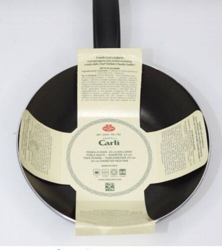 Poêle Wok Anti Adhésive 20 Cms , Design Italien