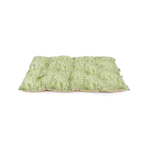 Matelas Bombé Pour Chien - Polyester Saygon Vert 70 X 110 Cm