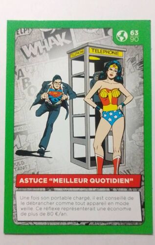 Carte Dc N° 63 - Auchan 2022 : Astuce "Meilleur Quotidien"