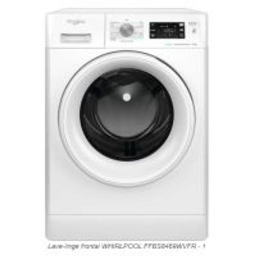 Lave linge hublot WHIRLPOOL FFBS8469WVFR 8 kg - 1400 t/min - 14 programmes - 78 dB