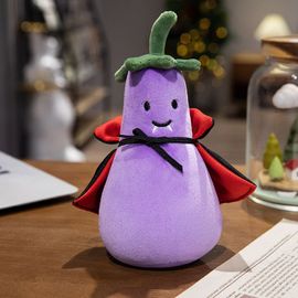 Poupées Jouets en peluche Poupées de chat en gelée Cadeaux de vacances mignons Poupées tendance aubergine