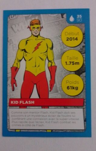 Carte Dc N° 35 - Auchan 2022 : Kid Flash