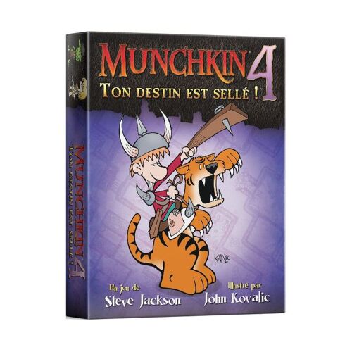 Jeu De Stratégie Asmodee Munchkin 4 Ton Destin Est Scellé Extension