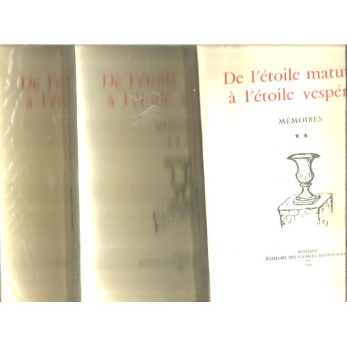 De L'étoile Matutine À L'étoile Vespérale.