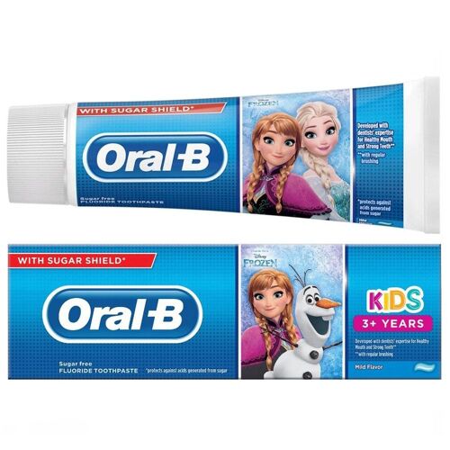 Oral-B - Dentifrice Enfants 3 Ans - La Reine Des Neiges 75ml - 