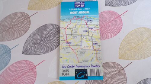 Mont Aigoual Le Vigan Carte N° 2641 Et Ign