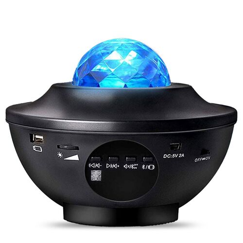 imoshion ¿Projecteur d'étoiles Ciel étoilé 10 modes d'éclairage Noir