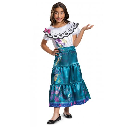 Déguisement Mirabel Deluxe Encanto Enfant - Taille: 7 - 8 Ans (124 - 136 Cm)