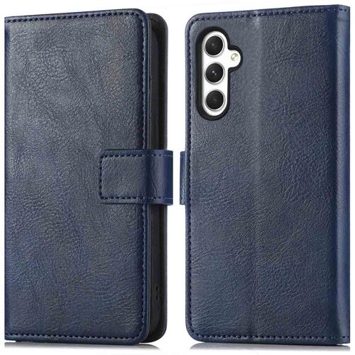 imoshion Étui de télephone portefeuille de luxe Samsung Galaxy A25 (5G) Bleu foncé