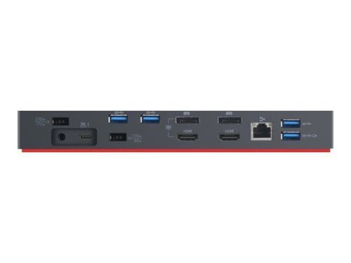 Lenovo ThinkPad Thunderbolt 3 Workstation Dock - Réplicateur de port - Thunderbolt 3 - 1GbE - 230 Watt - Europe - pour ThinkPad P1; P1 (2nd Gen); P14s Gen 1; P53; P72; P73; X1 Extreme; X1 Extreme (2nd Gen)