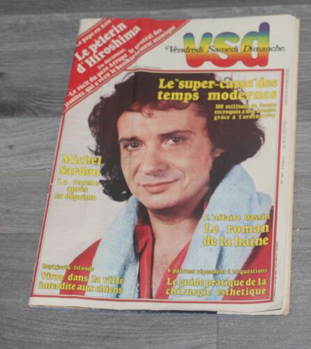 Michel Sardou 3p/ Ava Gardner 1p/ Christine ( Joe ) Dassin 2.5p/ Zorro 2p/ Jackie Chan 1/2p/ Pierre Richard Dominique Rocheteau Serge Lama Patrick Dewaere Et Julien Clerc Mannequins 2p/ 181