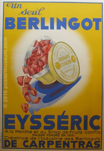 Affiche Berlingot De Carpentras