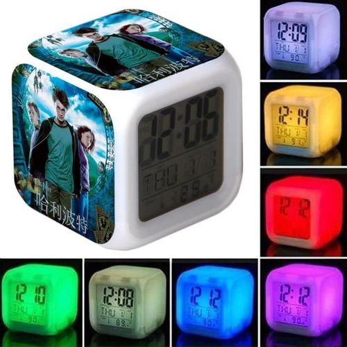 Réveil Horloge Numérique Led Alarmes Harry Potter Cartoon Pour Enfant Modèle: 001 - Cadeau Décoration De Noël