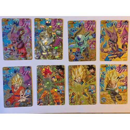 Lot Série Super Dragon Ball Heroes - Importation Japon