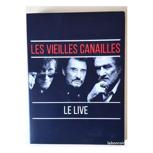 Les Vieilles Canailles Le Live (2014) -2 Cd Et 1 Dvd