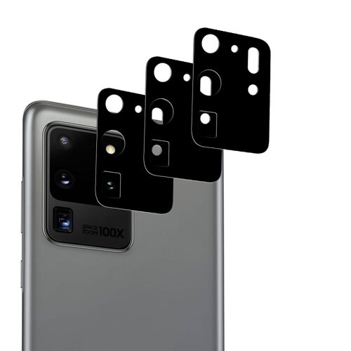 Protection Camera Pour Samsung Galaxy S20 Ultra [Lot De 3] Verre Trempe Lentille Appareil Photo Arriere Film Protection Anti Rayure Phonillico©