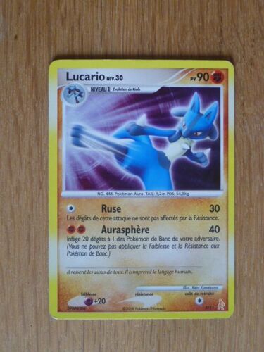 Pokémon - Lucario - Niv 30 - Pv 90 - 3/11