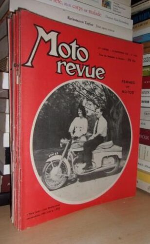 Moto Revue N° 1466: 21 Novembre 1959. 47e Année. (Femmes Et Motos)
