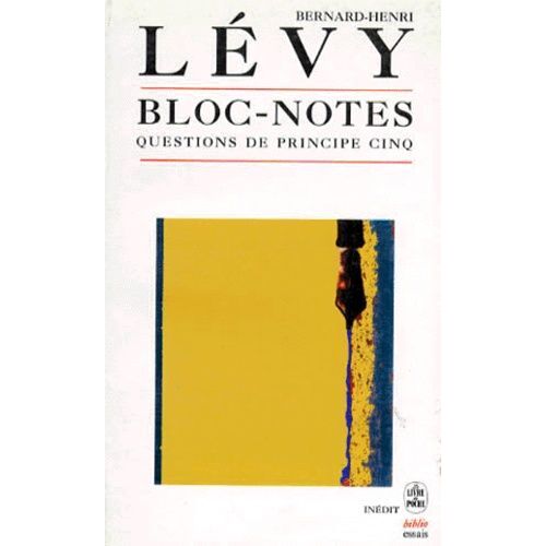 Questions De Principe - Tome 5, Bloc-Notes