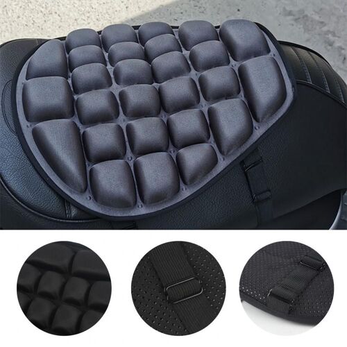 Coussin D'air En Lycra Souple Pour Siège De Moto, Résistant À La Chaleur, Portable, Absorption Des Chocs, Coussin D'air En Maille 3d