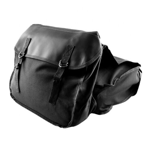 Sac De Selle Latéral Universel Pour Moto, Sacoche De Rangement En Toile Pour Bagages