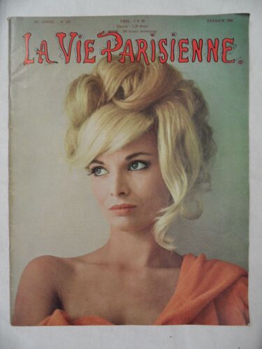 La Vie Parisienne N°182 - Février 1966 - 44 Pages - Scila Gabel - 24 X 31 Cm