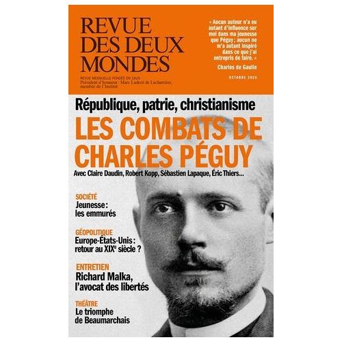 Revue Des Deux Mondes Octobre 2025