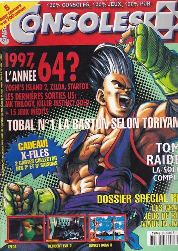 Consoles + 61 / Tobal 1 / Tom Raider / Rpg / Yoshi's Island / N° 61