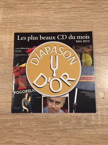 Cd Diapason D'or Mai 2015.