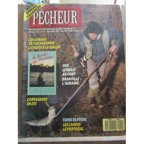 Le Pêcheur De France N50 Juillet Août 1987