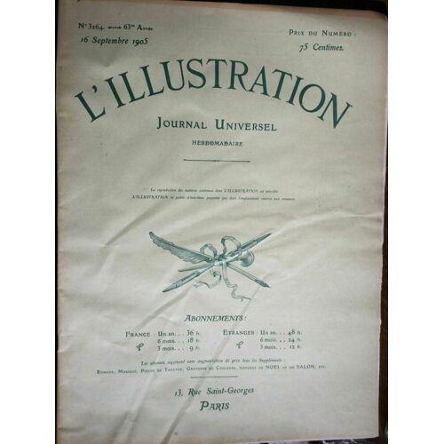 Journal Universel N 3264 63 Année 16 Septembre 1916