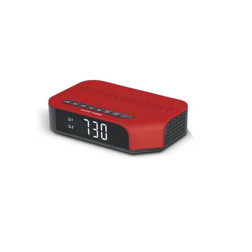 RADIO REVEIL VIVA ROUGE SCHNEIDER CODE DOUANIER 8527921000 ORIGINE CHIN SCHNEIDER - SC310R