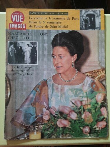 Point De Vue Images Du Monde N 1142 Margaret Et Tony 12 Juin 1970