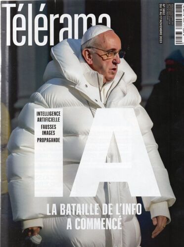 Télérama 3852. Jean-Xavier Lestrade. Marine Le Breton. L'intelligence Artificielle. Cat Power Hommage À Bob Dylan. Triste Tigre De Neige Sinno. Monia Chokri Et Simple Comme Sylvain. Omar Victor Diop.