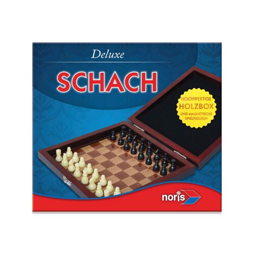 Noris-Spiele Gmbh & Co.Kg Deluxe Reisespiel Schach (Holzbox) Board Game