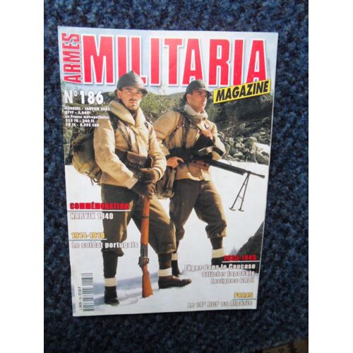 Armes Militaria Magazine N°186 De Janvier 2001