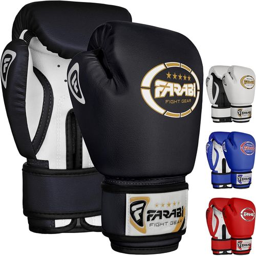 Gants De Boxe Enfant 4oz 6oz 8oz - Gants Junior Pour Muay Thai, Kickboxing, Sparring & Entraînement Sur Sac De Frappe